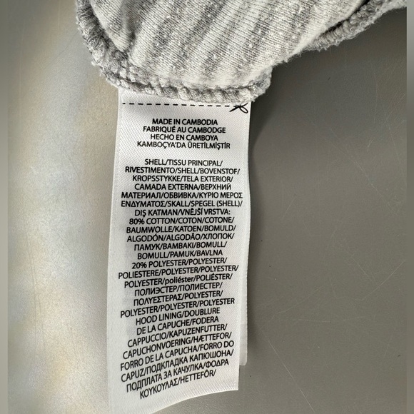 Infant Ralph Lauren Striped Kids Zip Up Hoodie - Picture 4 of 4